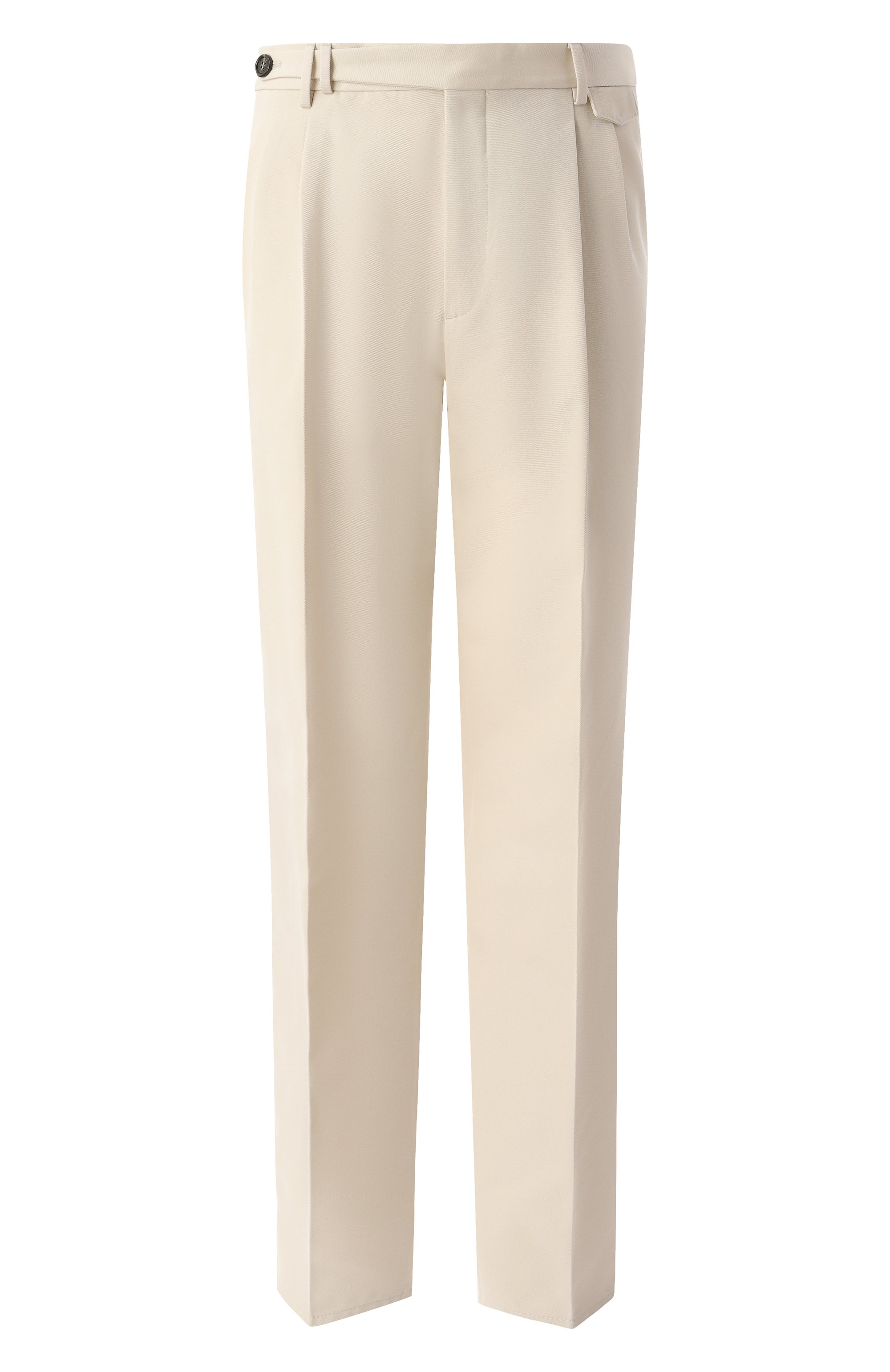 Брюки из хлопка и шерсти BRUNELLO CUCINELLI, арт. ME262E1920, фото 1