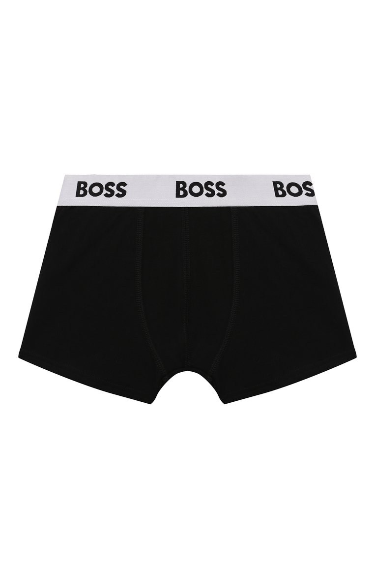 Детские комплект из двух боксеров BOSS разноц�ветного цвета, арт. J50974 | Фото 2 (Материал внешний: Хлопок; Рукава: Короткие; Материал сплава: Проставлено; Драгоценные камни: Проставлено; Ростовка одежда: 5 лет | 110 см, 13 - 15 лет | 158 см, 16 лет | 164 см, 12 лет | 152 см, 7 лет | 122 см, 9 лет | 134 см)