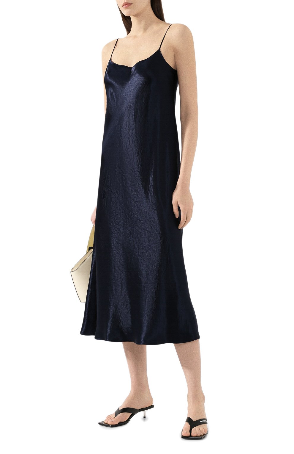 Атласное платье VINCE, арт. VR68551013, фото 2