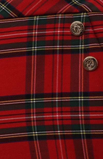 Шорты ALETTA красного цвета по цене 12950 руб., арт. A210560-24Q/9A-16A, фото 3 Шорты ALETTA, арт. A210560-24Q/9A-16A, фото 3