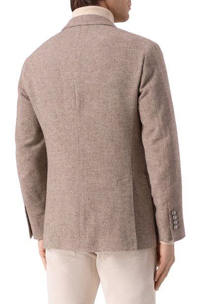 Шерстяной пиджак BRUNELLO CUCINELLI, арт. MD9667BFDJ, фото 4