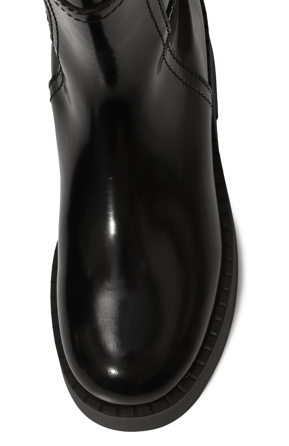 Кожаные сапоги PREMIATA черного цвета по цене 68100 руб., арт. M6829/M0USSE, фото 6 Кожаные сапоги PREMIATA, арт. M6829/M0USSE, фото 6