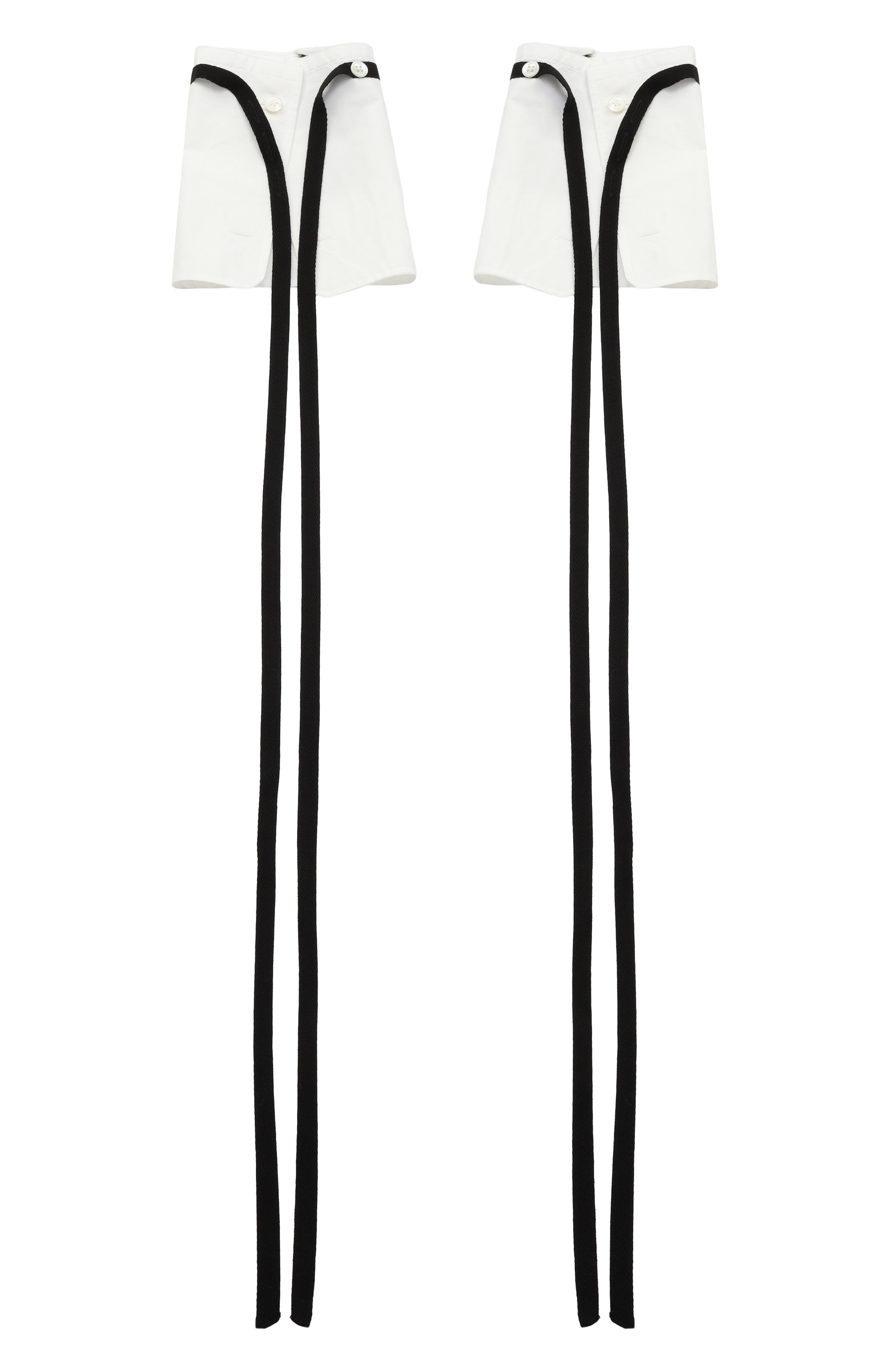 Хлопковые манжеты ANN DEMEULEMEESTER, арт. B0012539/FA643, фото 4