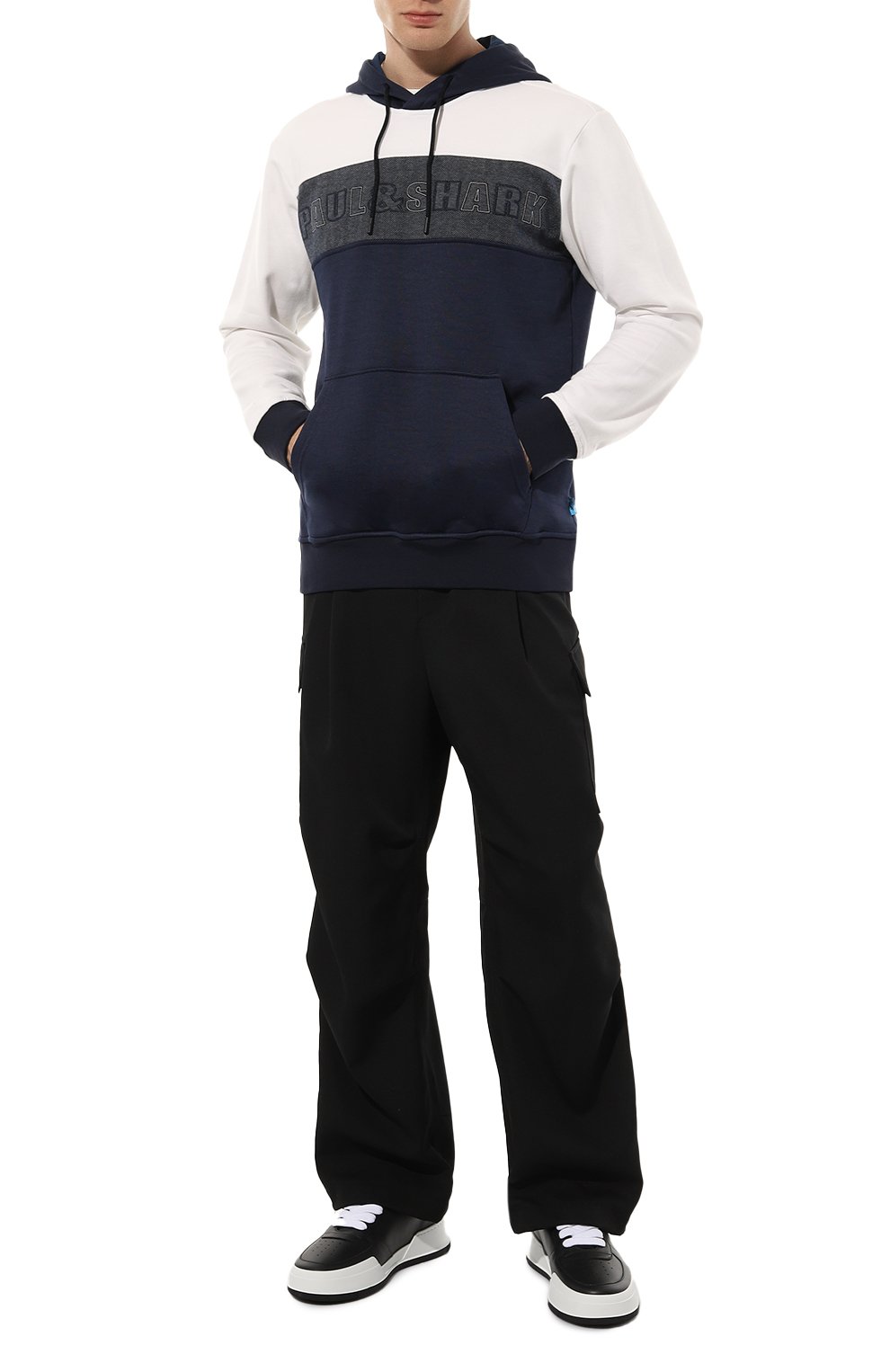 Хлопковое худи PAUL&SHARK, арт. 13311935, фото 2