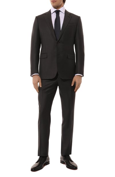 Мужской шерстяной костюм ZEGNA, арт. 221225/C22684