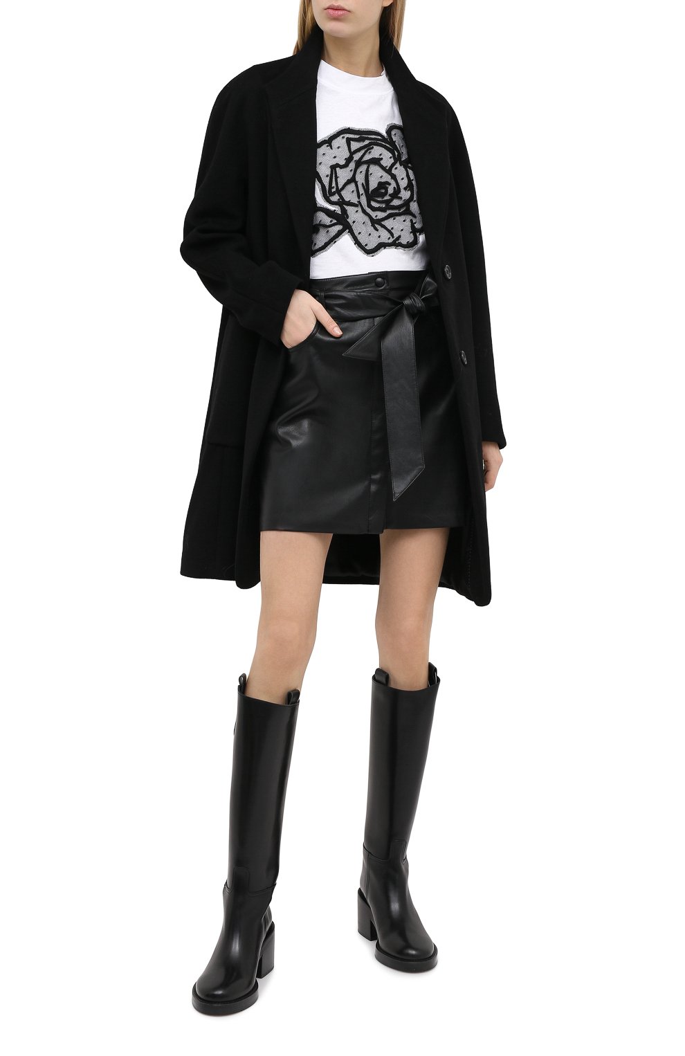Хлопковая футболка REDVALENTINO, арт. UR0MG07U/5J7, фото 2
