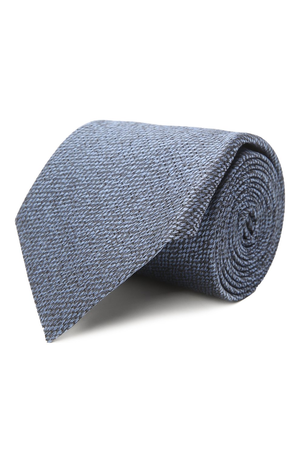 Шелковый галстук ZEGNA голубого цвета по цене 22700 руб., арт. Z2D20T/1UM, фото 1 Шелковый галстук ZEGNA, арт. Z2D20T/1UM, фото 1