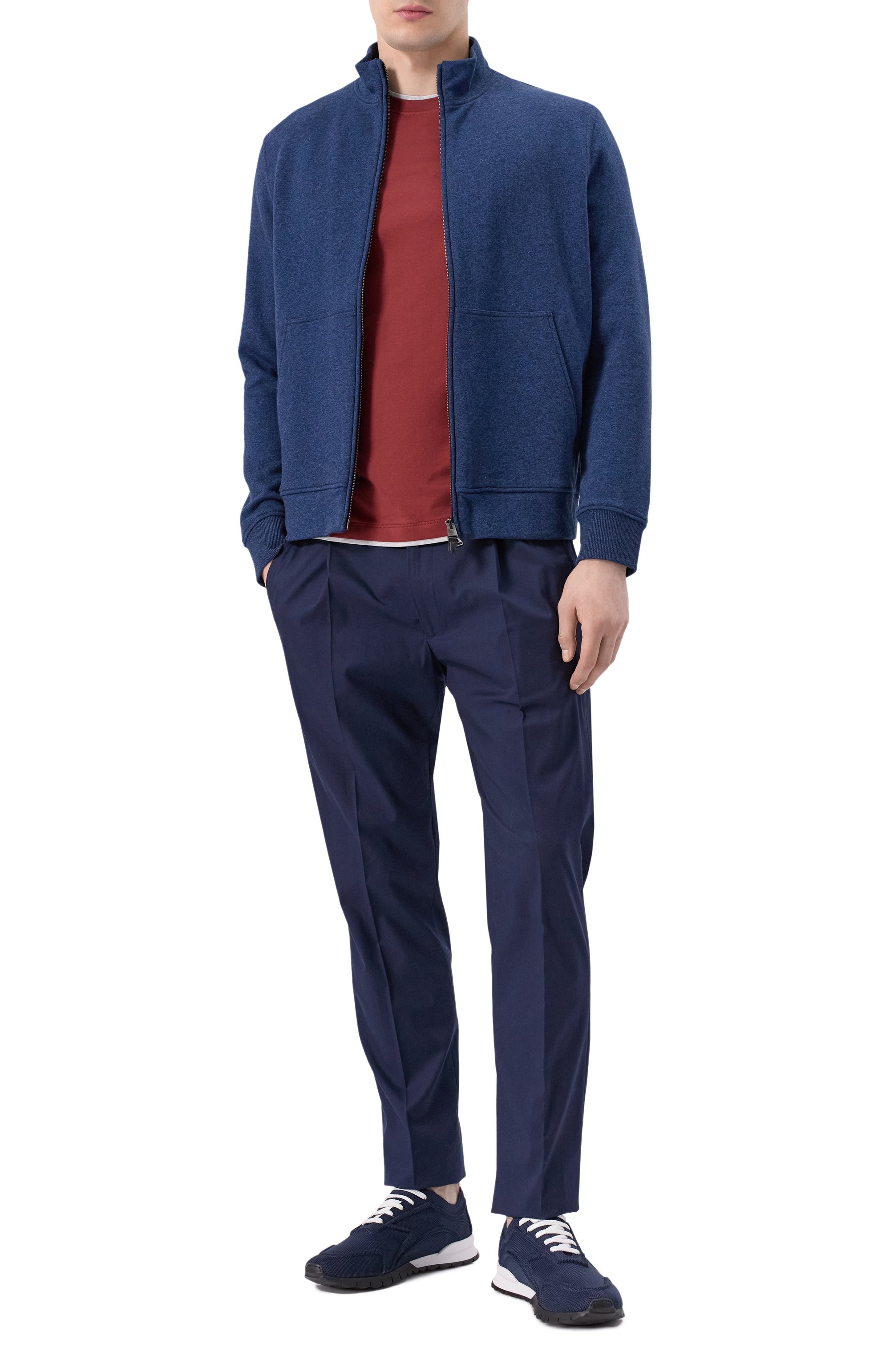 Хлопковая футболка BRUNELLO CUCINELLI, арт. M0B137427, фото 2