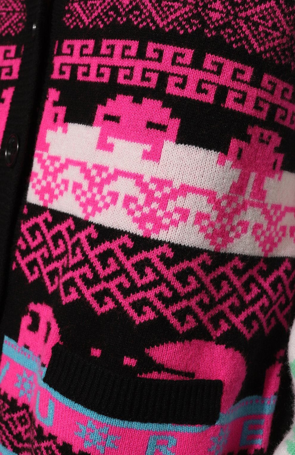 Кардиган из шерсти и кашемира NERVURE, арт. 8021, фото 5