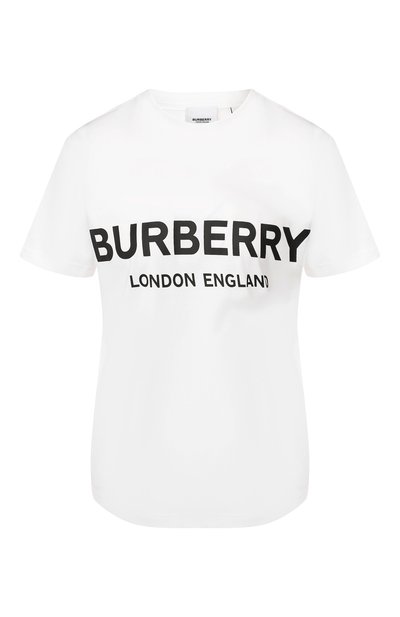 Хлопковая футболка BURBERRY, арт. 8012560, фото 1