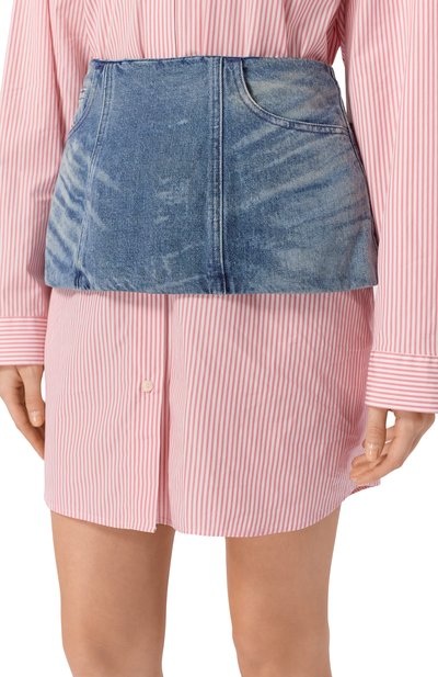 Джинсовая юбка de-nora DIESEL, арт. A21507/007DA, фото 5