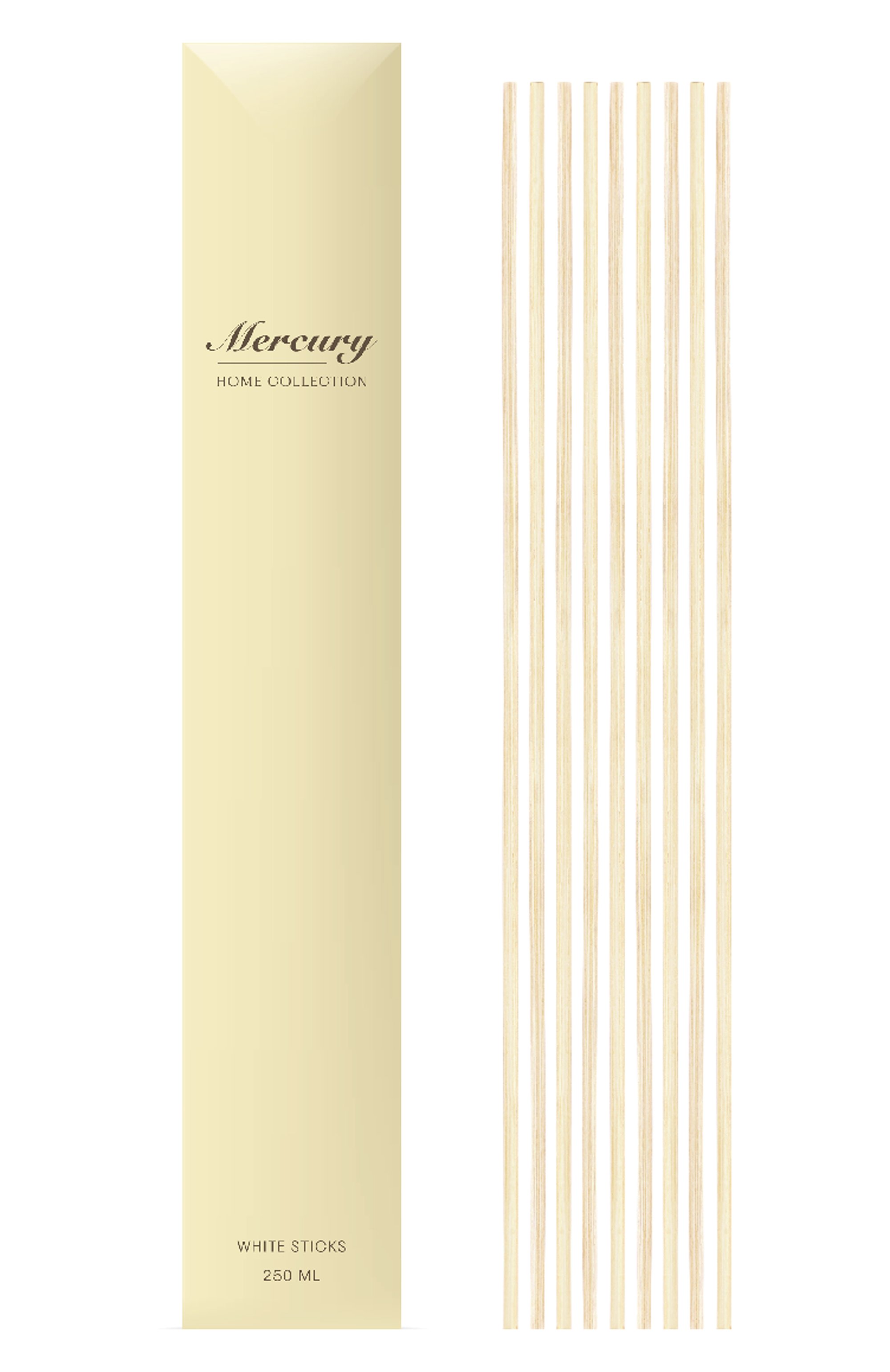 Белые палочки для диффузора 250ml MERCURY HOME COLLECTION бесцветного цвета по цене 700 руб., арт. 4673769556376, фото 1 Белые палочки для диффузора 250ml MERCURY HOME COLLECTION, арт. 4673769556376, фото 1