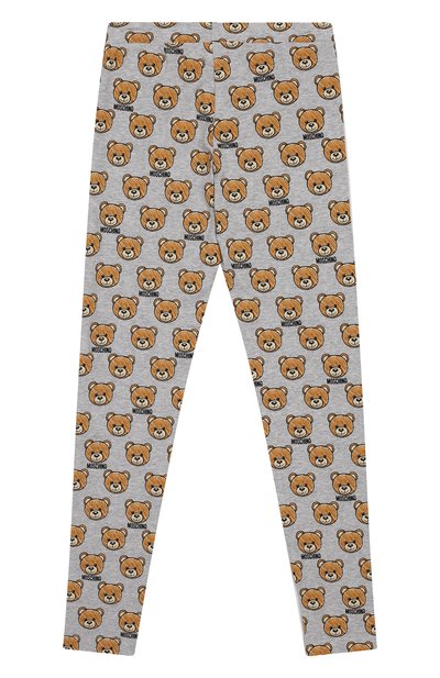 Хлопковые леггинсы MOSCHINO, арт. HFP02R/LBB12/4A-8A, фото 2