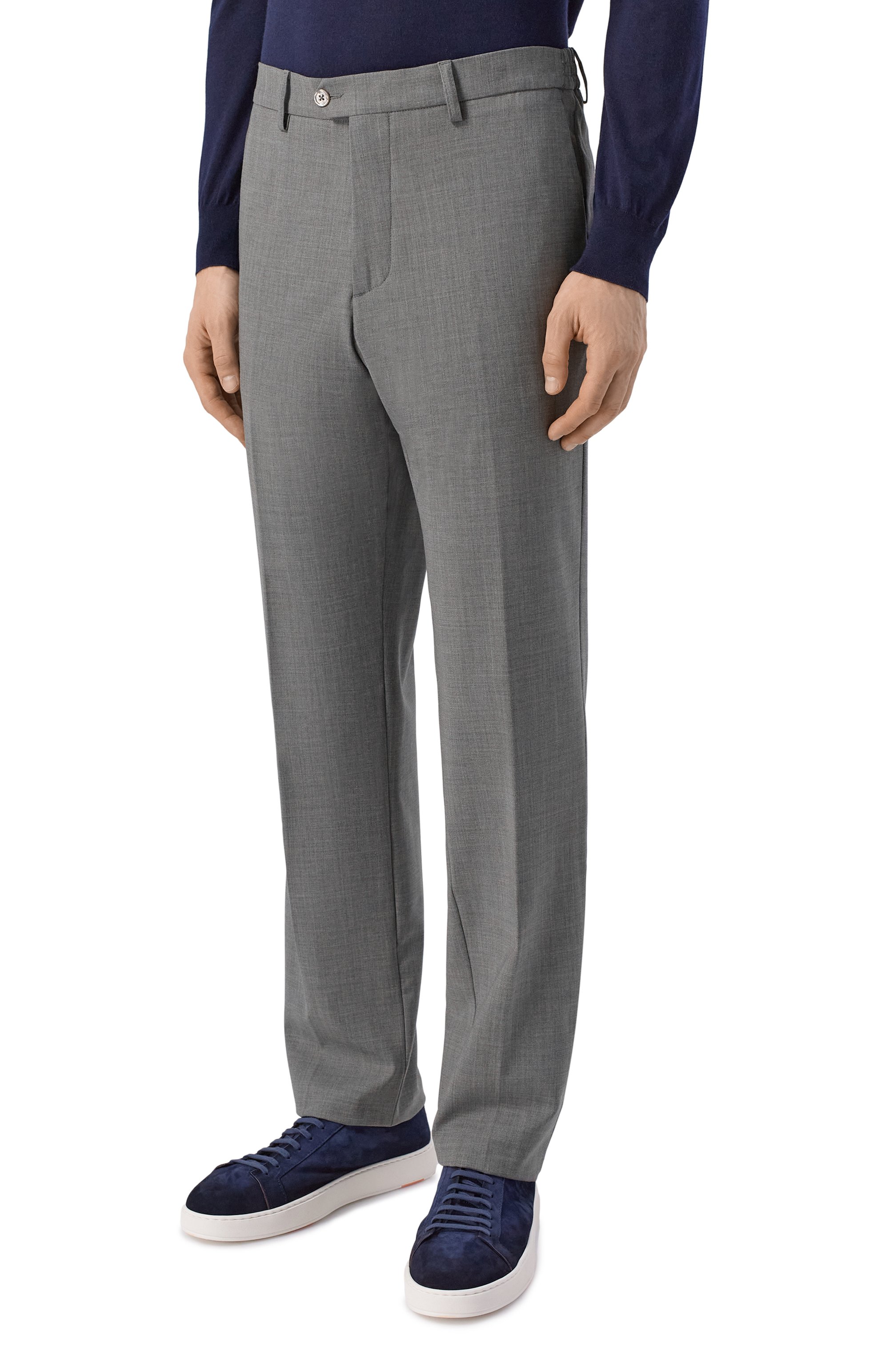 Шерстяные брюки MARCO PESCAROLO, арт. VENT0/5320, фото 3