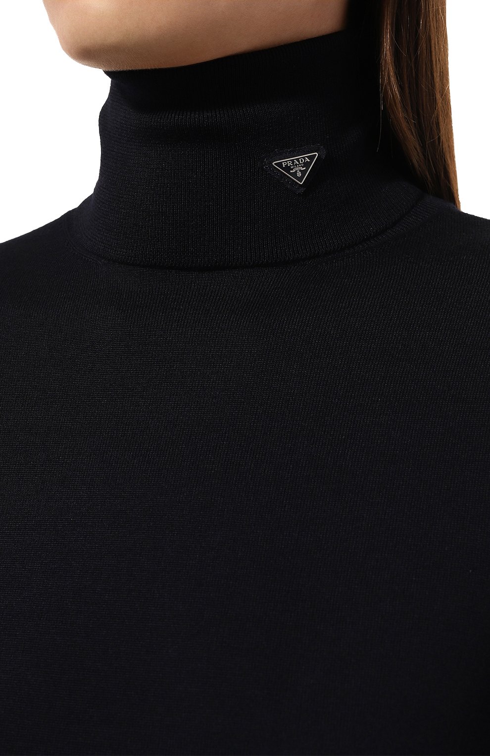 Шерстяная водолазка PRADA, арт. P26439-100S-F0008-221, фото 5