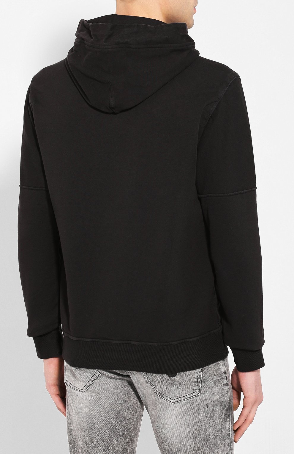 Хлопковое худи STONE ISLAND SHADOW PROJECT черного цвета по цене 62850 руб., арт. 721960208, фото 4 Хлопковое худи STONE ISLAND SHADOW PROJECT, арт. 721960208, фото 4