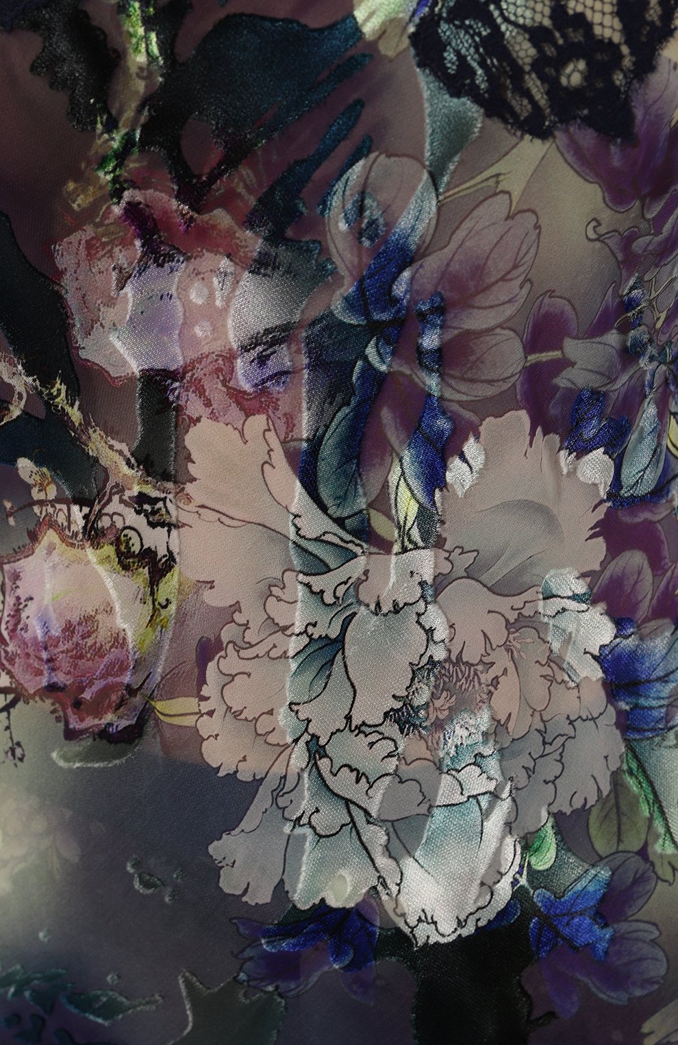 Пижама из вискозы и хлопка LISE CHARMEL синего цвета по цене 50800 руб., арт. ALH4277-ALH0177, фото 7 Пижама из вискозы и хлопка LISE CHARMEL, арт. ALH4277-ALH0177, фото 7