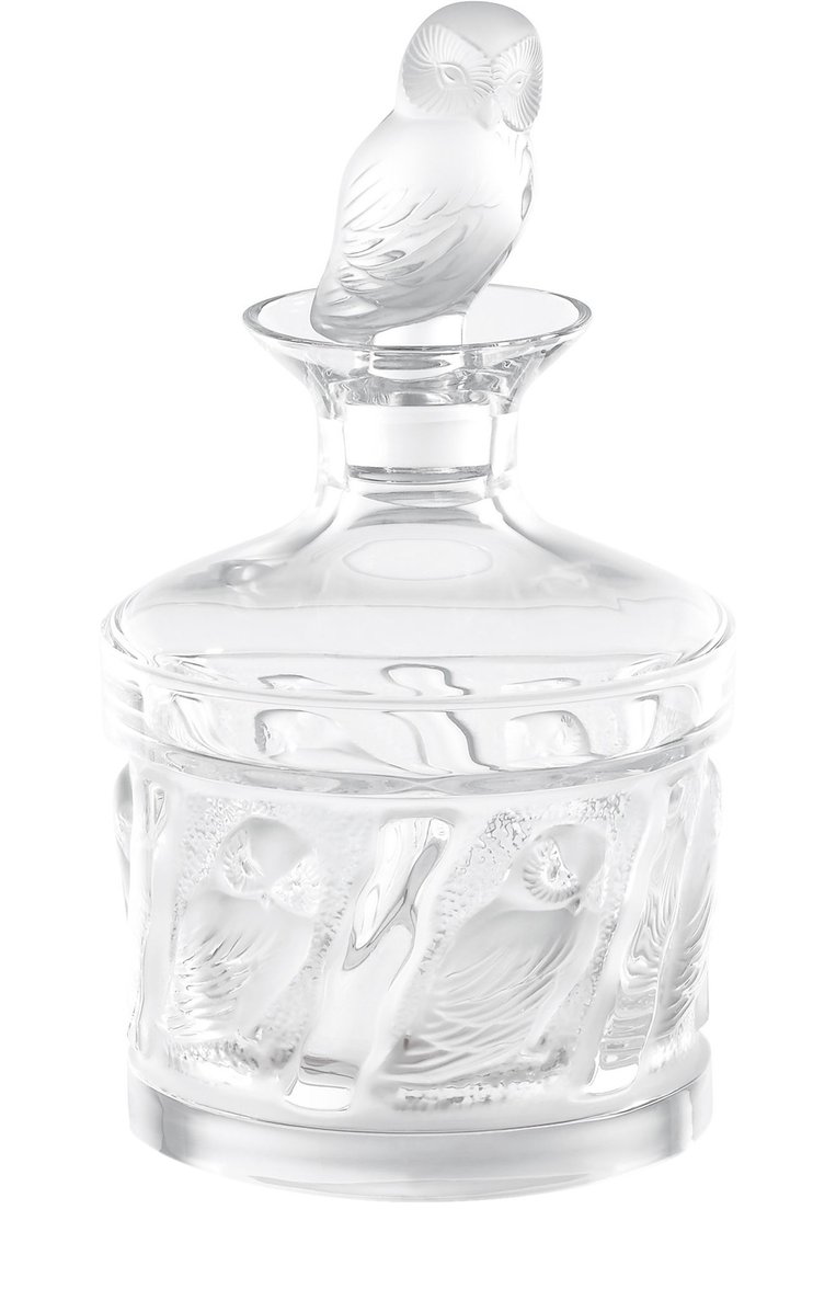 Штоф owl LALIQUE прозрачного цвета, арт. 1332300 | Фото 1 (Статус проверки: Проверена категория; Региональные ограничения белый список (Axapta Mercury): Не проставлено; Нос: Не проставлено; Автоматизация Diginetica: Не назначено; Коллекция: Barn Owl; Ограничения доставки: fragile-2)