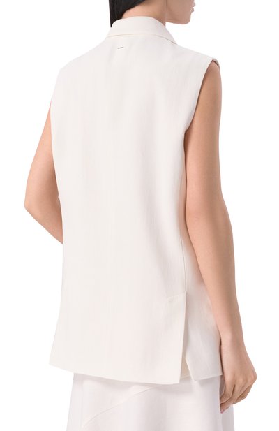 Жилет изо льна и вискозы BOSS, арт. 50557435, фото 4