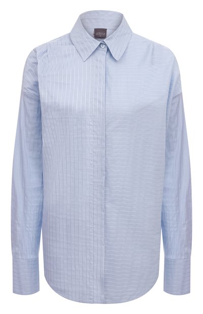 Рубашка из хлопка и вискозы LORENA ANTONIAZZI, арт. A2268CA01A/3947, фото 1