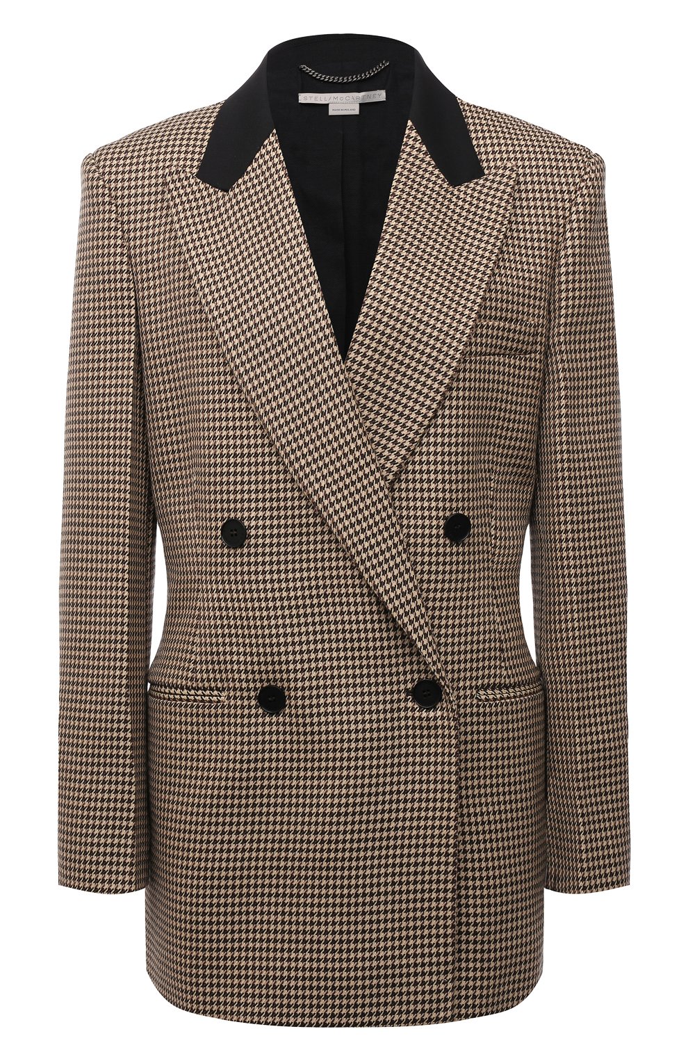 Шерстяной жакет STELLA MCCARTNEY коричневого цвета по цене 165000 руб., арт. 603885/SSA37, фото 1 Шерстяной жакет STELLA MCCARTNEY, арт. 603885/SSA37, фото 1