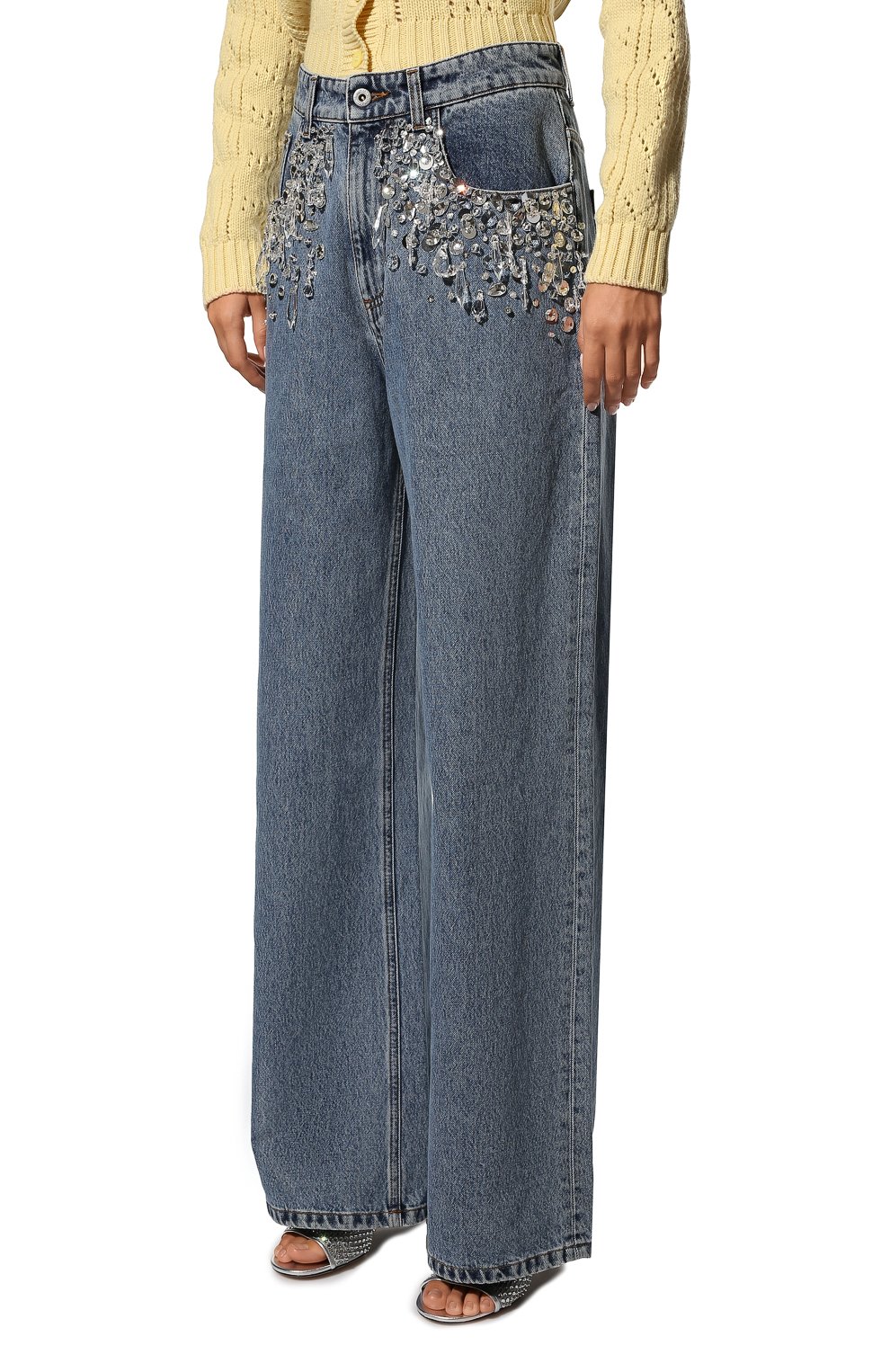 Джинсы MIU MIU, арт. GWP405-1ZHM-F0008, фото 3