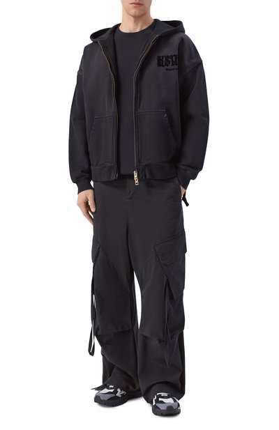 Хлопковая футболка OFF-WHITE, арт. 0MAA120S26JER00E, фото 2