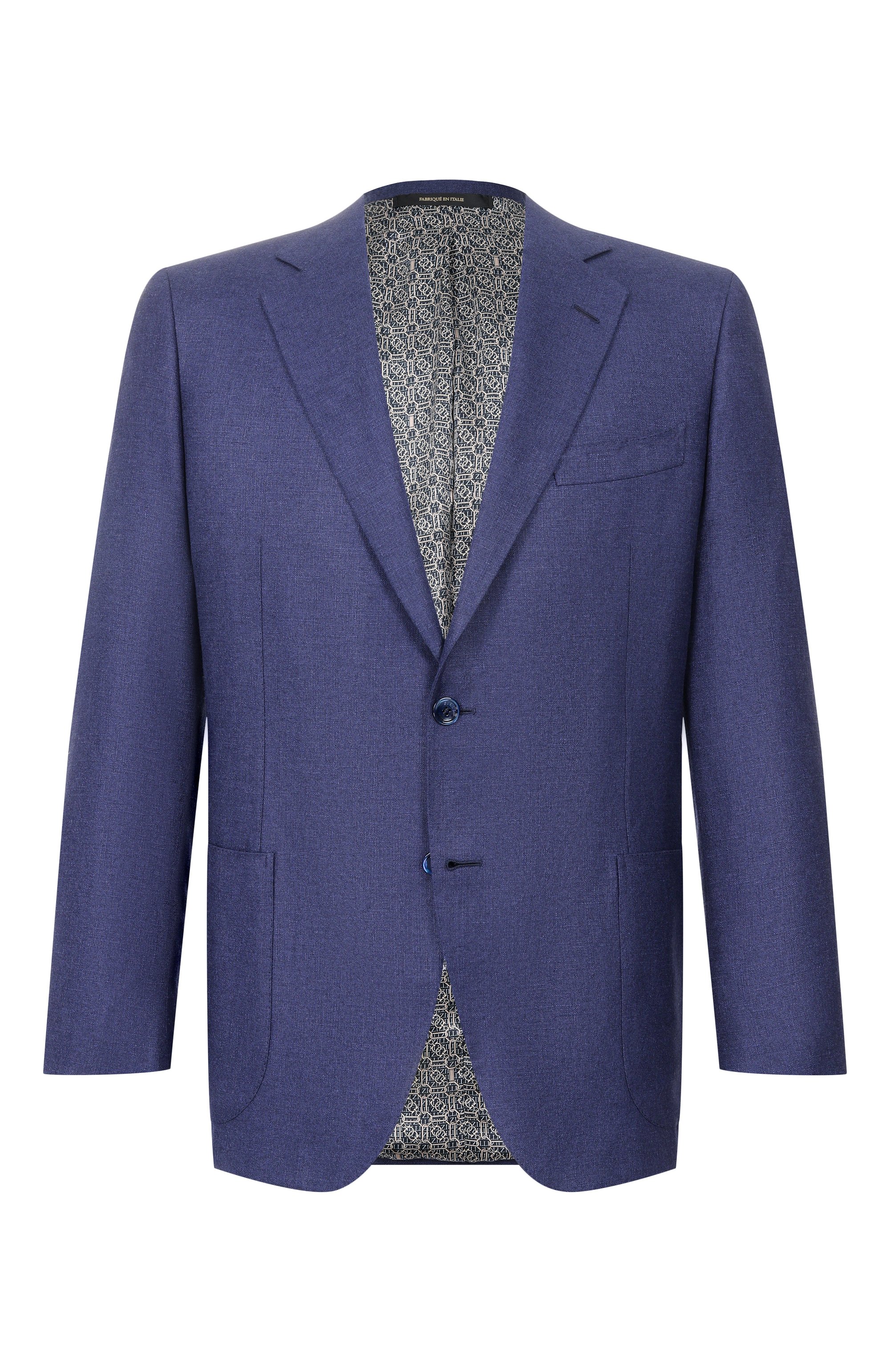 Пиджак из шелка и кашемира ZILLI, арт. P2B010M061242048U, фото 1