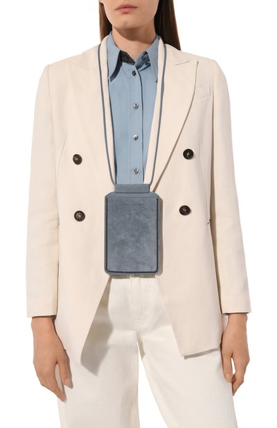 Замшевый чехол для телефона BRUNELLO CUCINELLI, арт. MWDLD2531, фото 2