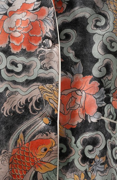 Шелковая рубашка VALENTINO, арт. SB3AB0Z14P7, фото 5