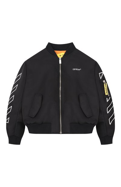 Утепленный бомбер OFF-WHITE, арт. 0BEH002F25FAB001/4-12