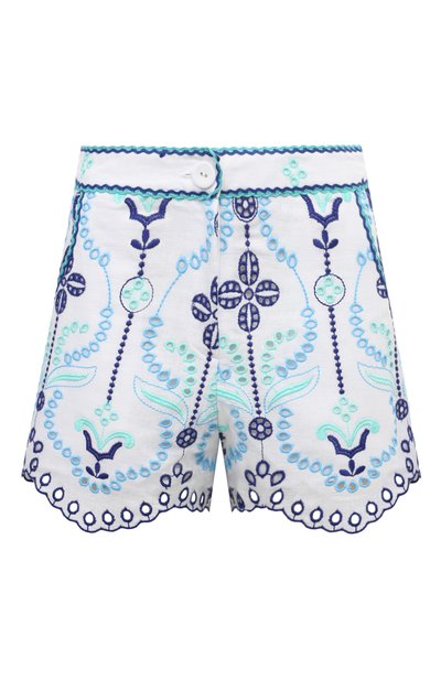 Женские шорты из хлопка и льна CHARO RUIZ IBIZA, арт. 244500