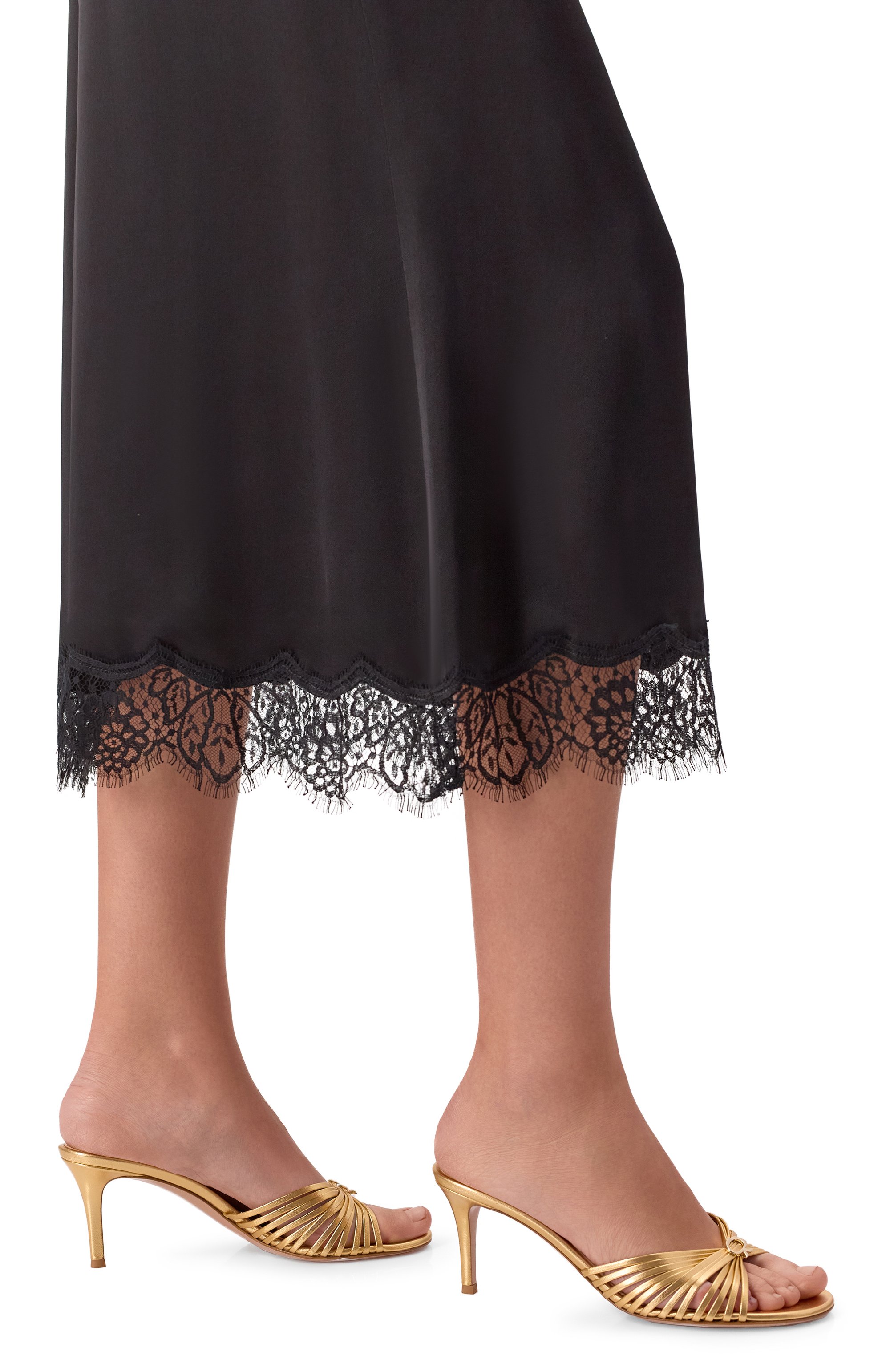 Кожаные мюли vyna 70 GIANVITO ROSSI, арт. G10016.70RIC.NPSMEK0, фото 2