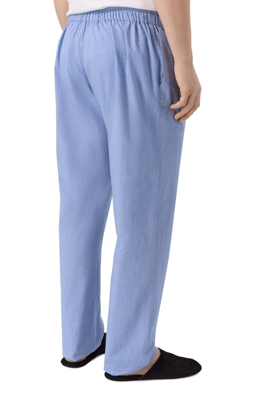 Хлопковые домашние брюки Roberto Ricetti PATASCA LUNG0/LX35613 Голубой  PATASCA LUNG0/LX35613 Фото 4