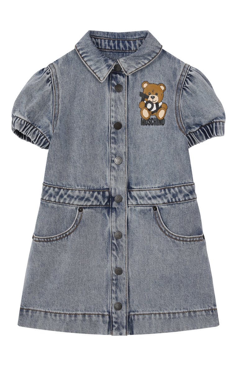 Джинсовое платье MOSCHINO, арт. HDV0FX/L0E08/4-8, фото 1