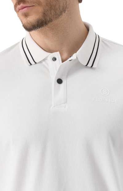 Хлопковое поло BOGNER FIRE+ICE, арт. 54487310, фото 5
