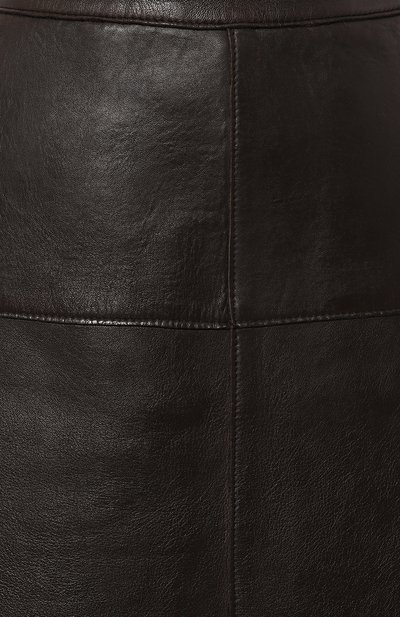 Кожаная юбка P.A.R.O.S.H., арт. D630553, фото 5