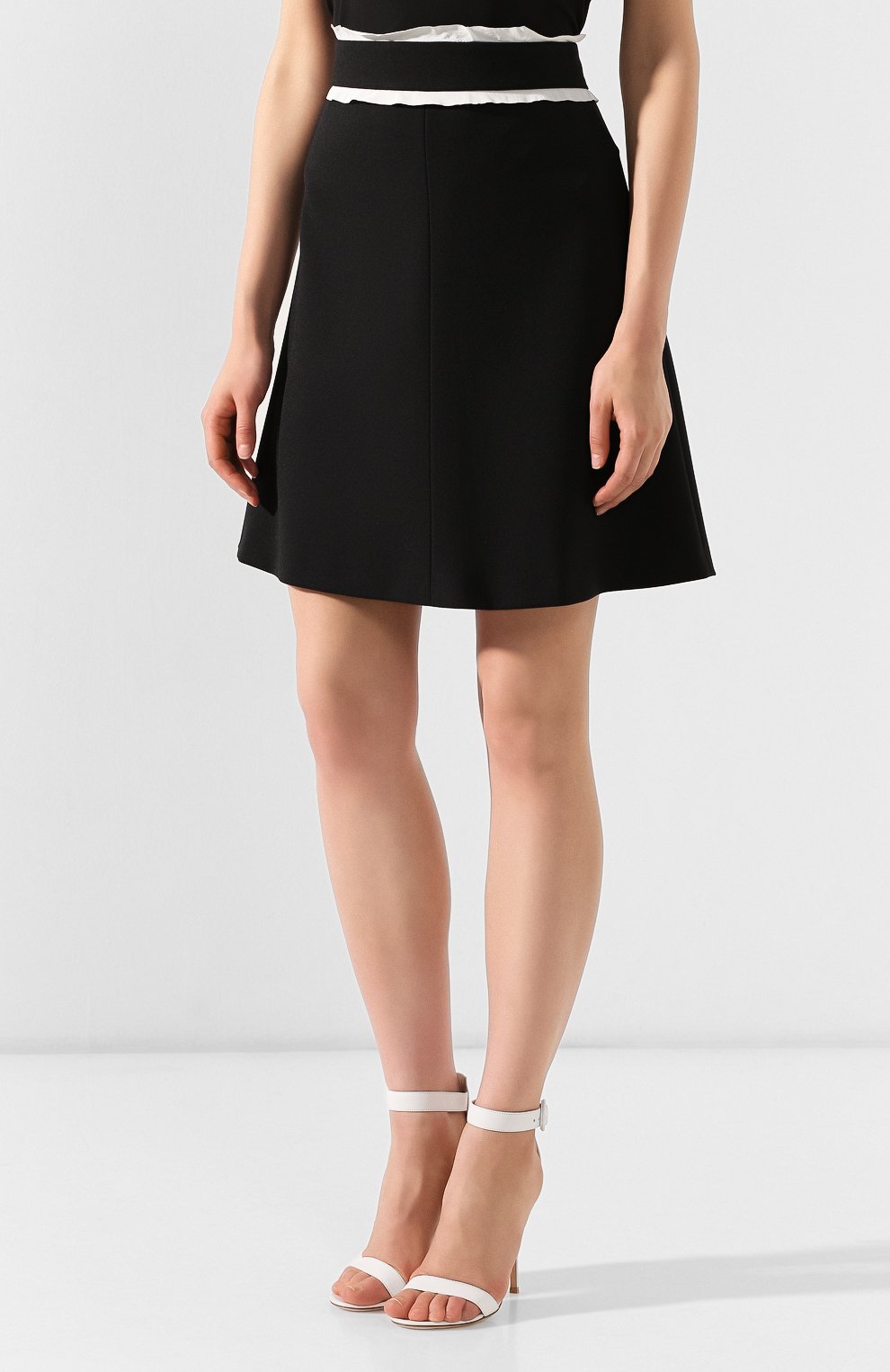 Юбка REDVALENTINO черного цвета по цене 29950 руб., арт. SR3RAC40/3FT, фото 3 Юбка REDVALENTINO, арт. SR3RAC40/3FT, фото 3