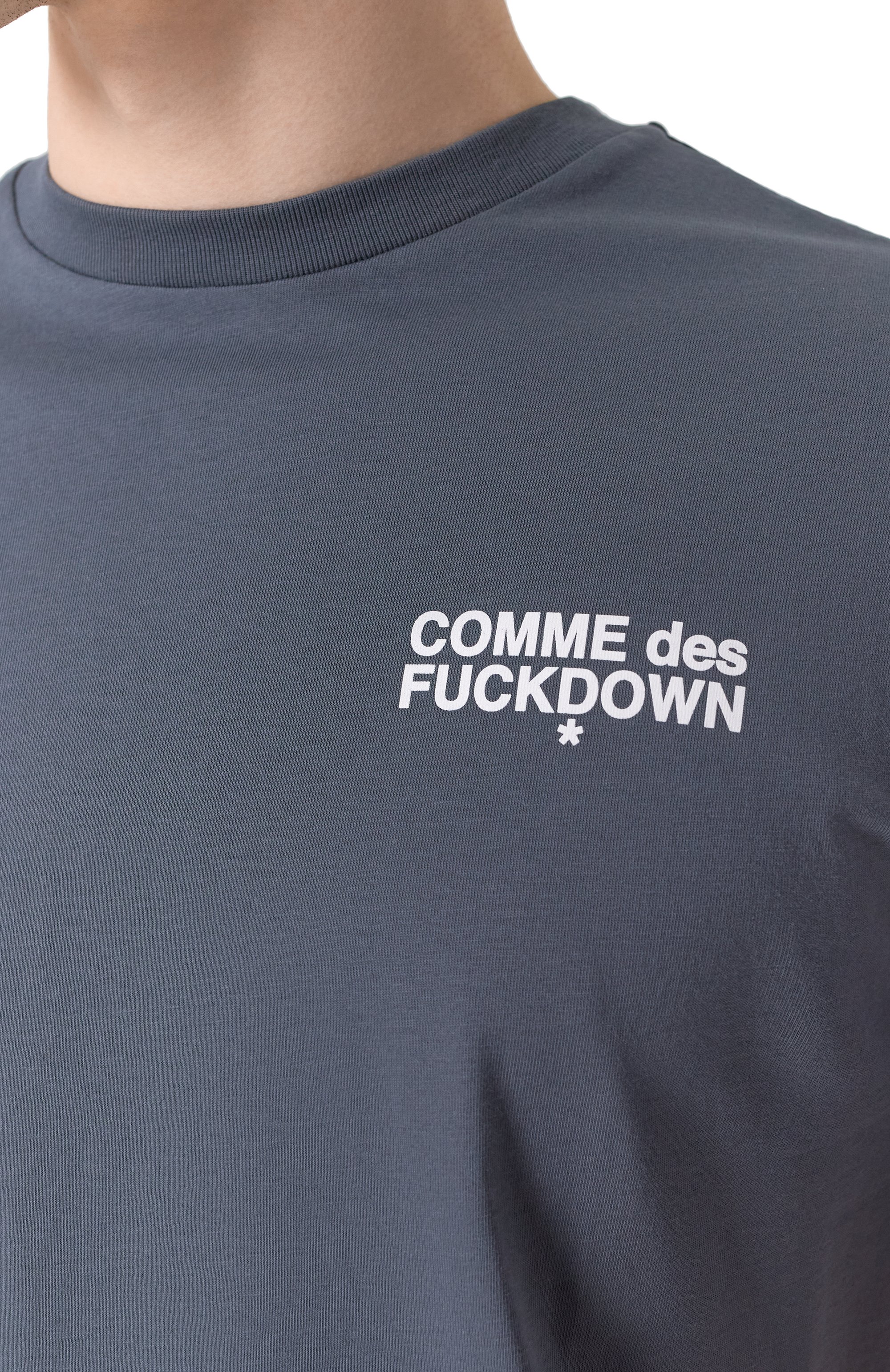 Хлопковая футболка COMME DES FUCKDOWN, арт. CFABM01506, фото 5