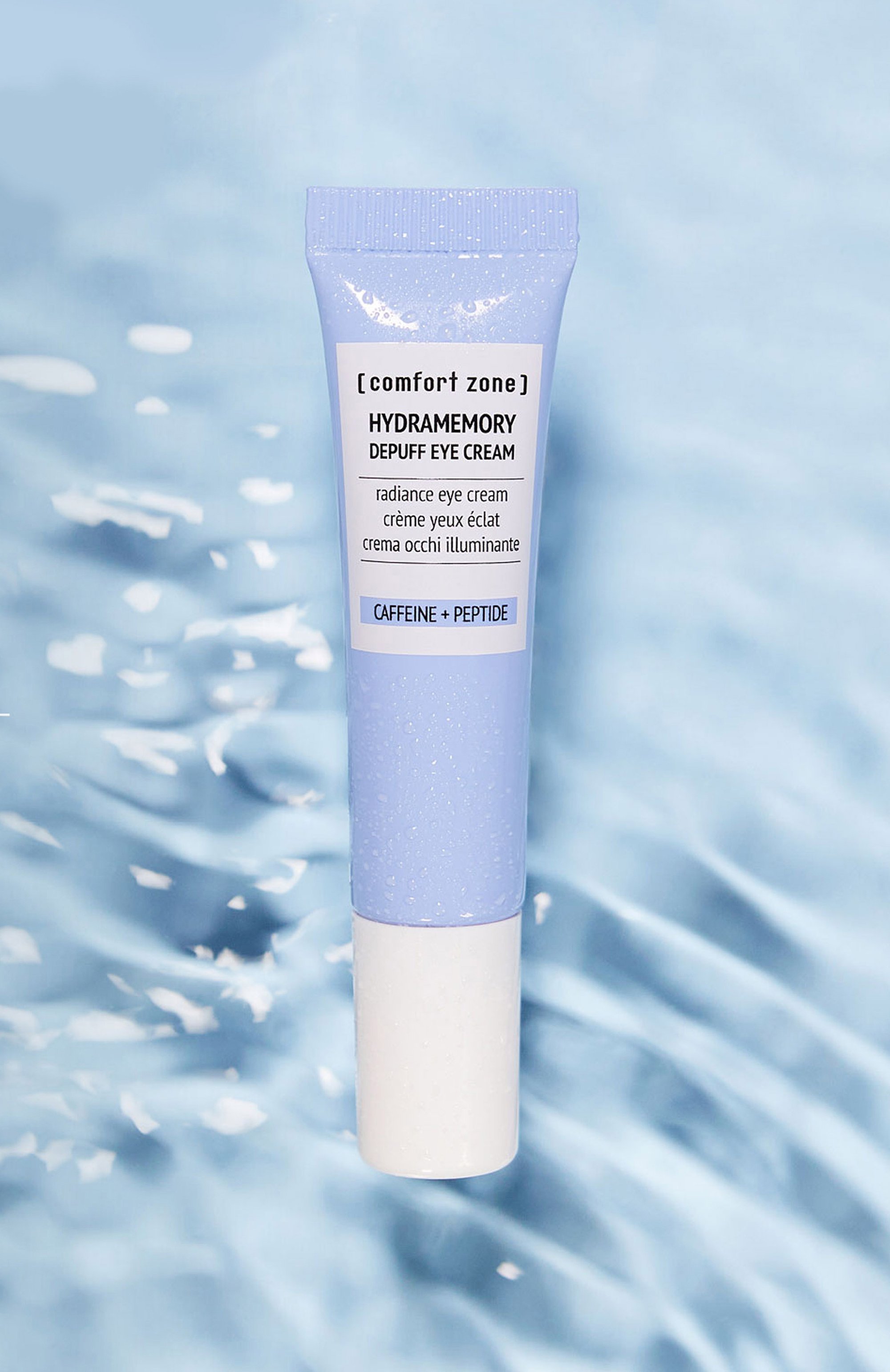 Снимающий отеки крем для кожи вокруг глаз c пептидами hydramemory (15ml) COMFORT ZONE, арт. 12109, фото 3