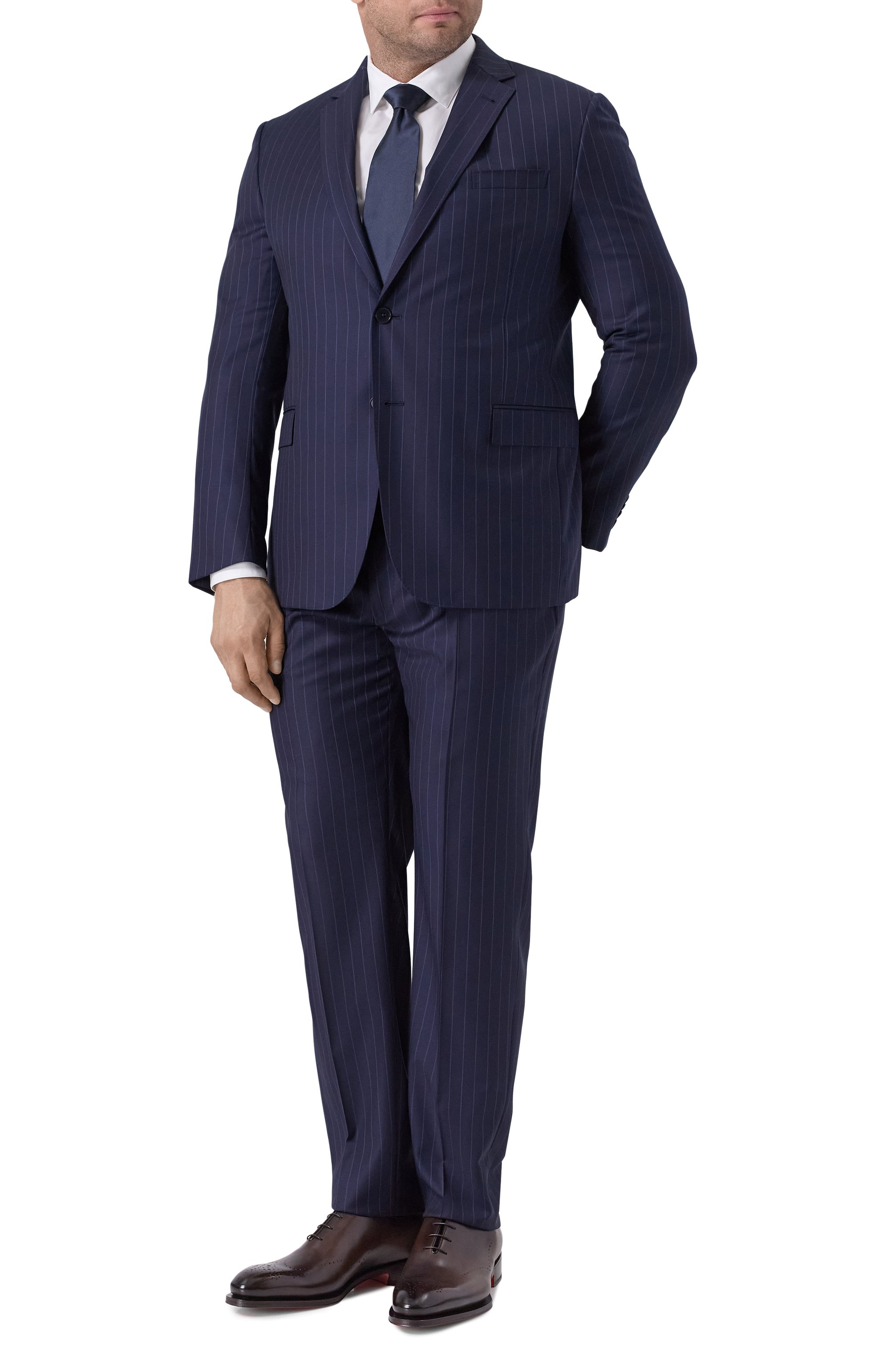 Хлопковая сорочка ZILLI, арт. F0RA01M010012212U, фото 2