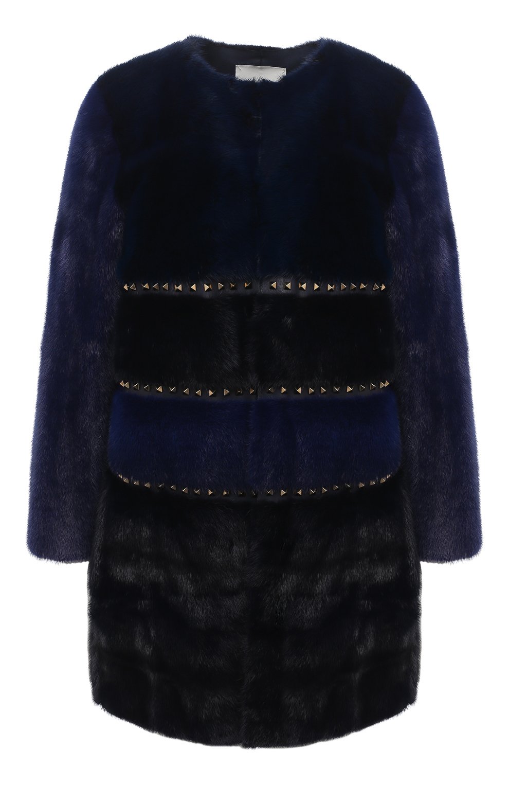 Шуба VALENTINO синего цвета по цене 2405000 руб., арт. VGF03BS0CPP0803, фото 1 Шуба VALENTINO, арт. VGF03BS0CPP0803, фото 1