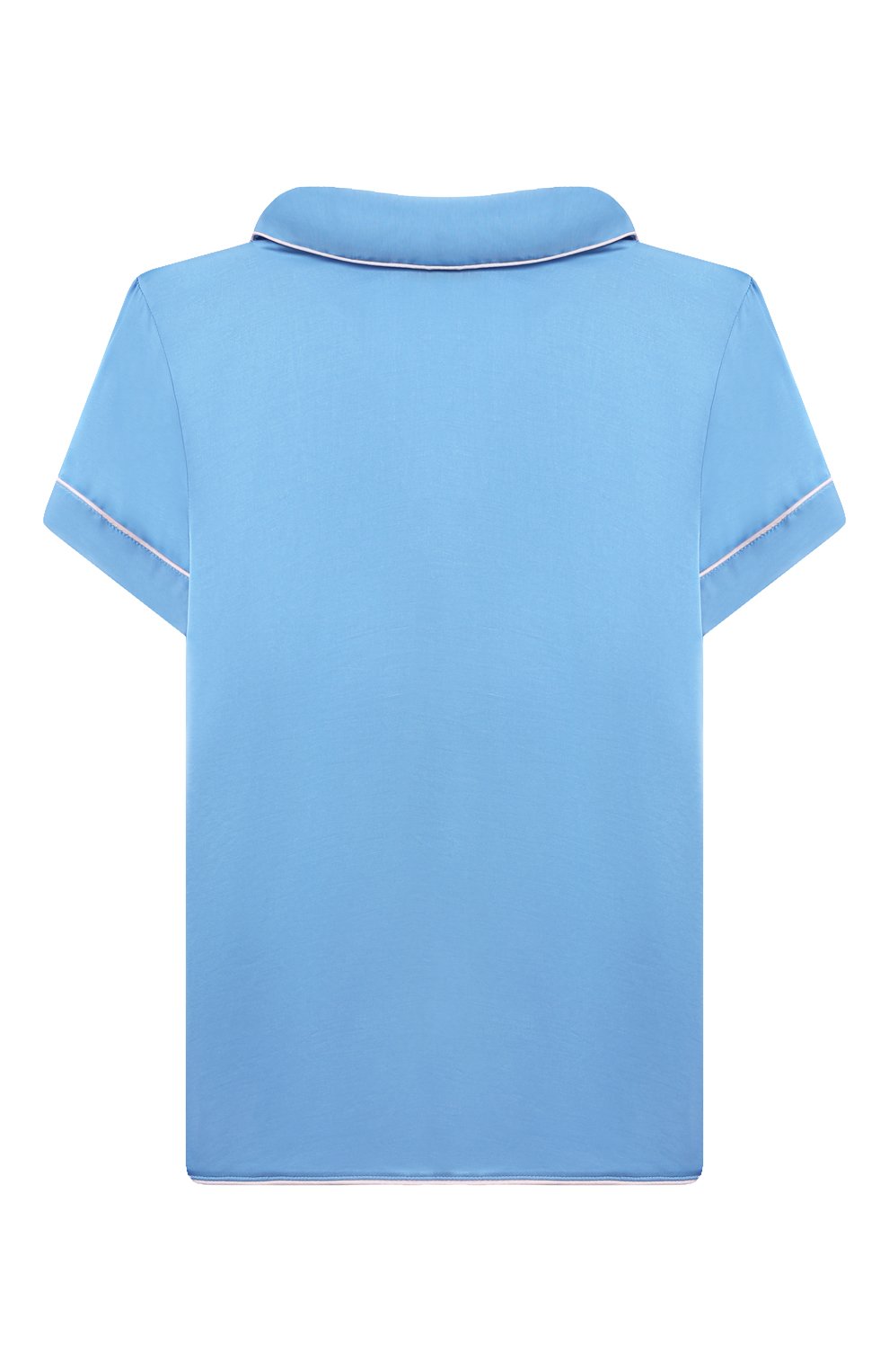 Пижама из вискозы STORY LORIS синего цвета по цене 17200 руб., арт. 36821, фото 3 Пижама из вискозы STORY LORIS, арт. 36821, фото 3