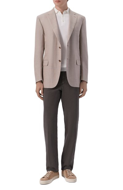 Брюки из лиоцелла и хлопка KITON, арт. UFPP79K0106L, фото 2