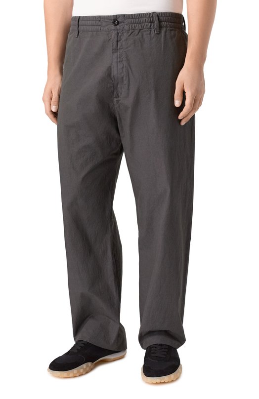 Хлопковые брюки C.P. Company 20CMPA158A/110325G Серый  20CMPA158A/110325G Фото 3