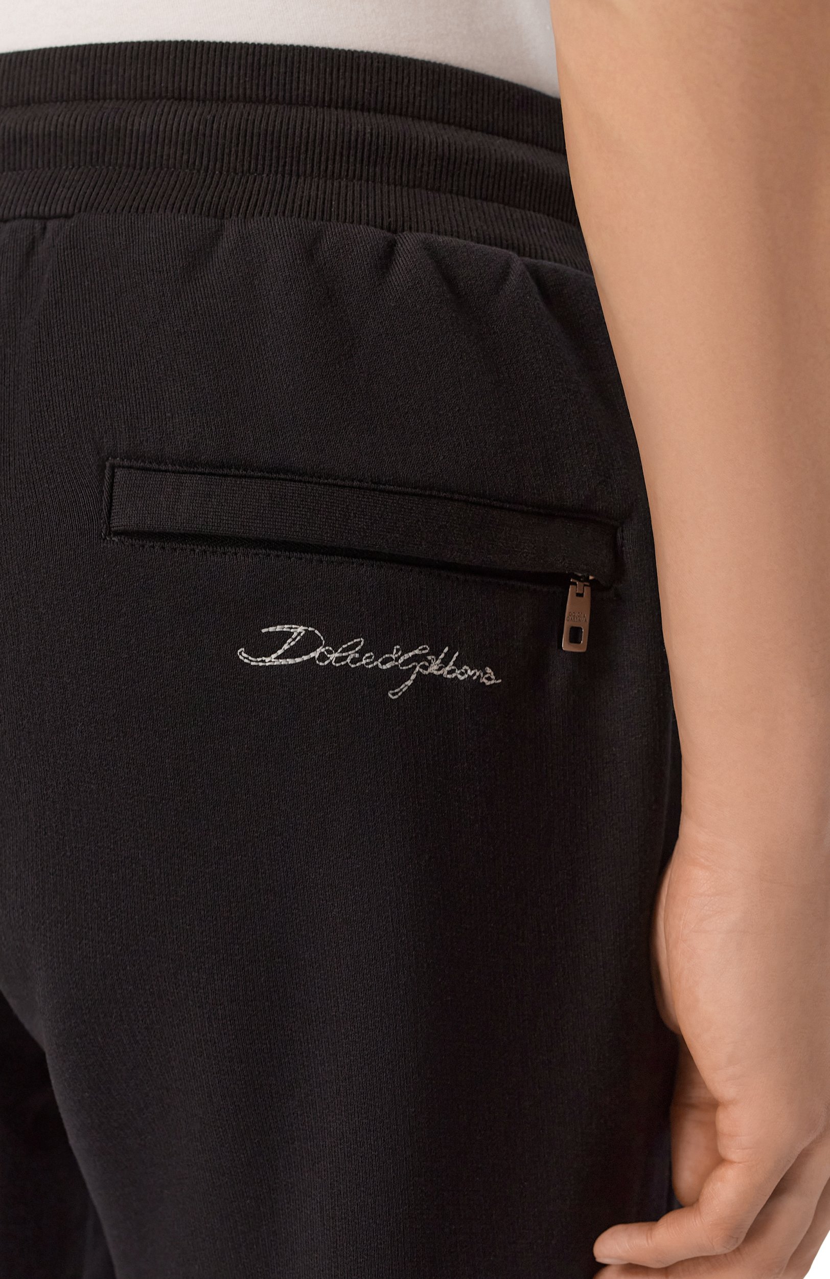 Хлопковые брюки DOLCE & GABBANA, арт. GP0M5Z/G7P9P, фото 5
