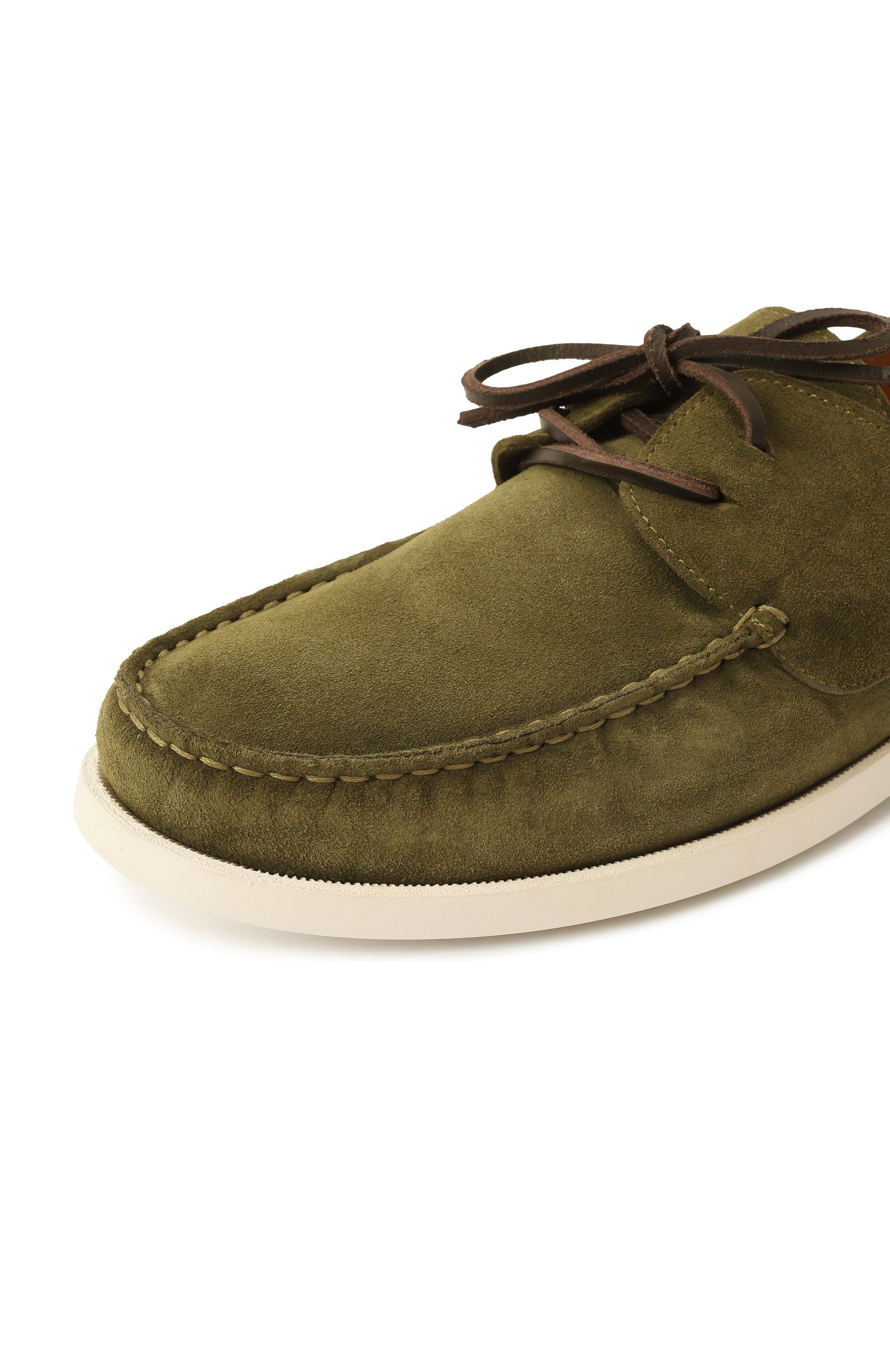 Замшевые топсайдеры KITON, арт. USSA264N0118203, фото 7