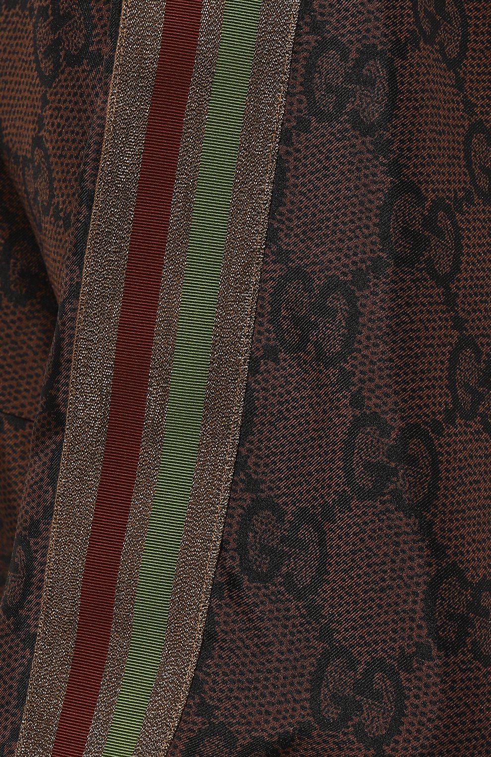 Шелковая куртка GUCCI темно-коричневого цвета по цене 216000 руб., арт. 625007 XJCL5, фото 5 Шелковая куртка GUCCI, арт. 625007 XJCL5, фото 5