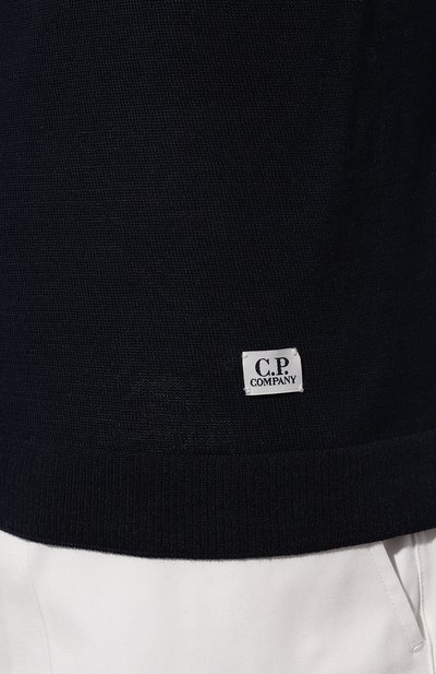 Хлопковое поло C.P. COMPANY, арт. 16CMKN170A110083A, фото 5