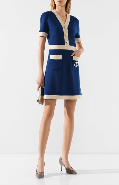 Шерстяное платье GUCCI, арт. 606017/XKA4A, фото 2